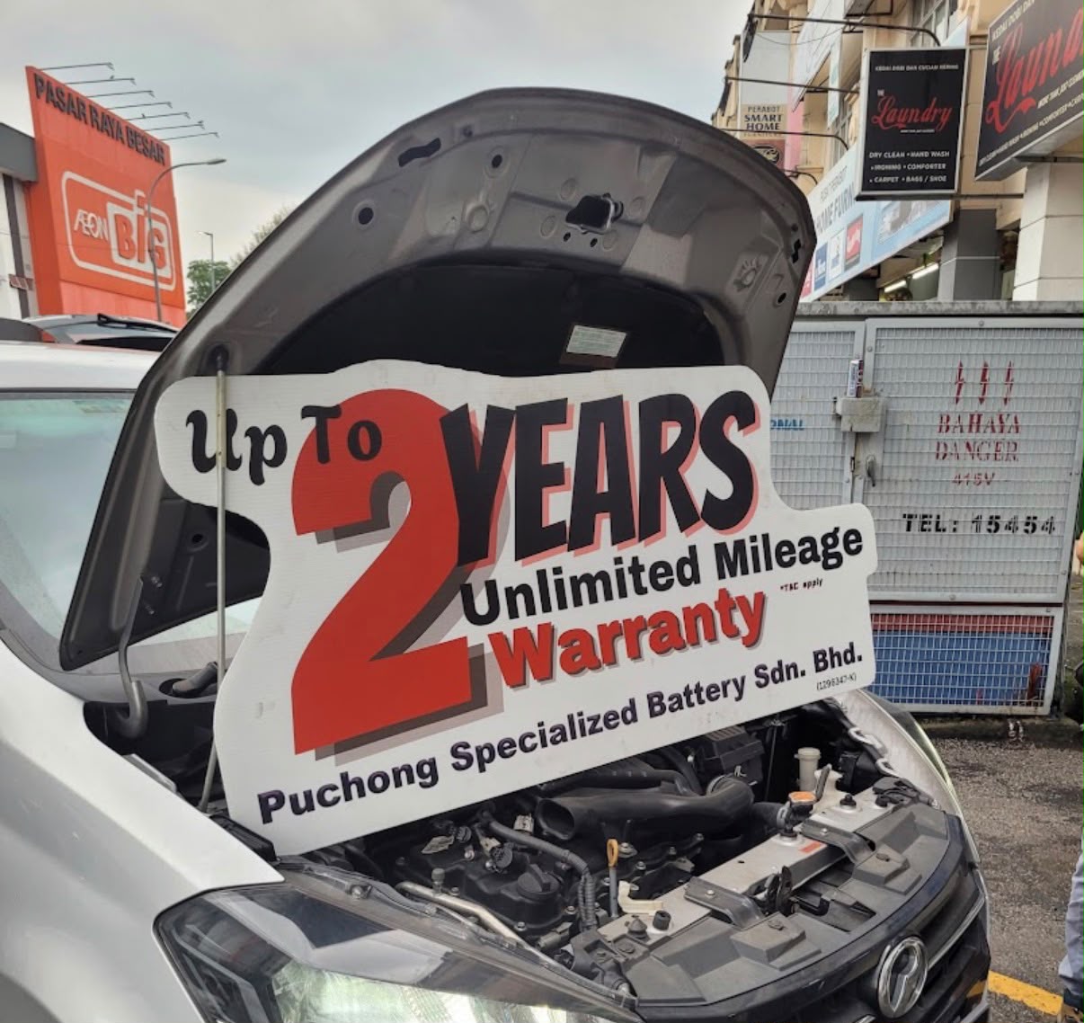 Customer car serviced by 39 Car Battery