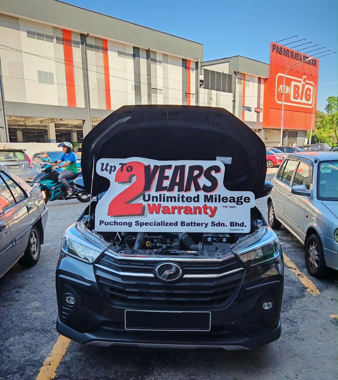 Customer car serviced by 39 Car Battery