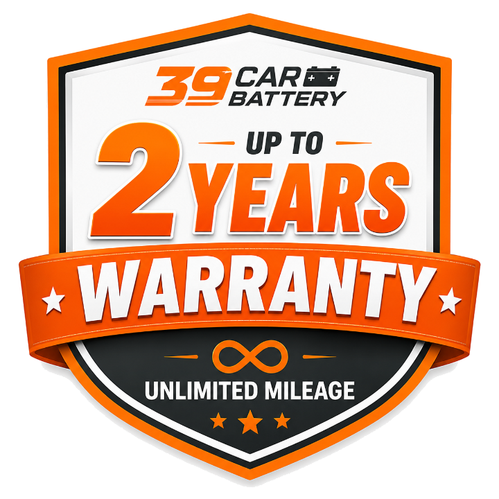 Up to 2 years warranty with unlimited mileage